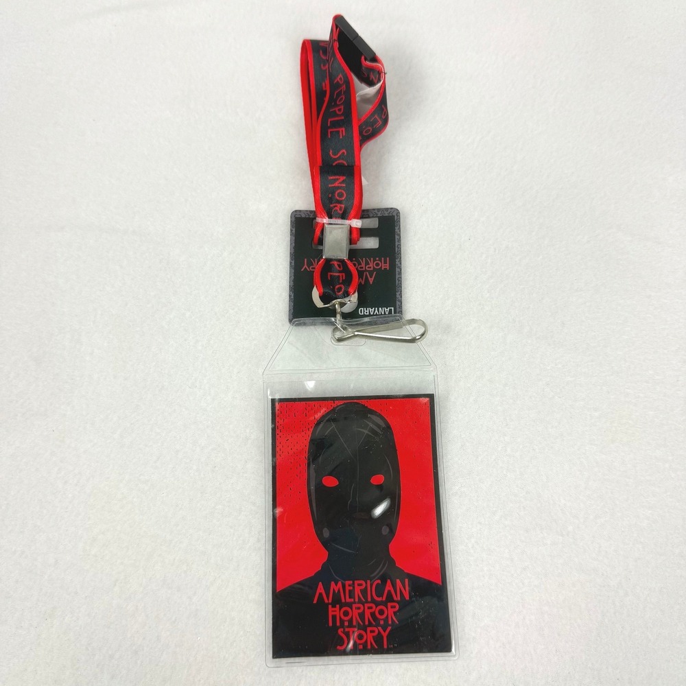 American Horror Story Lanyard Normal People Scare Me Rubber Man‎ Halloween